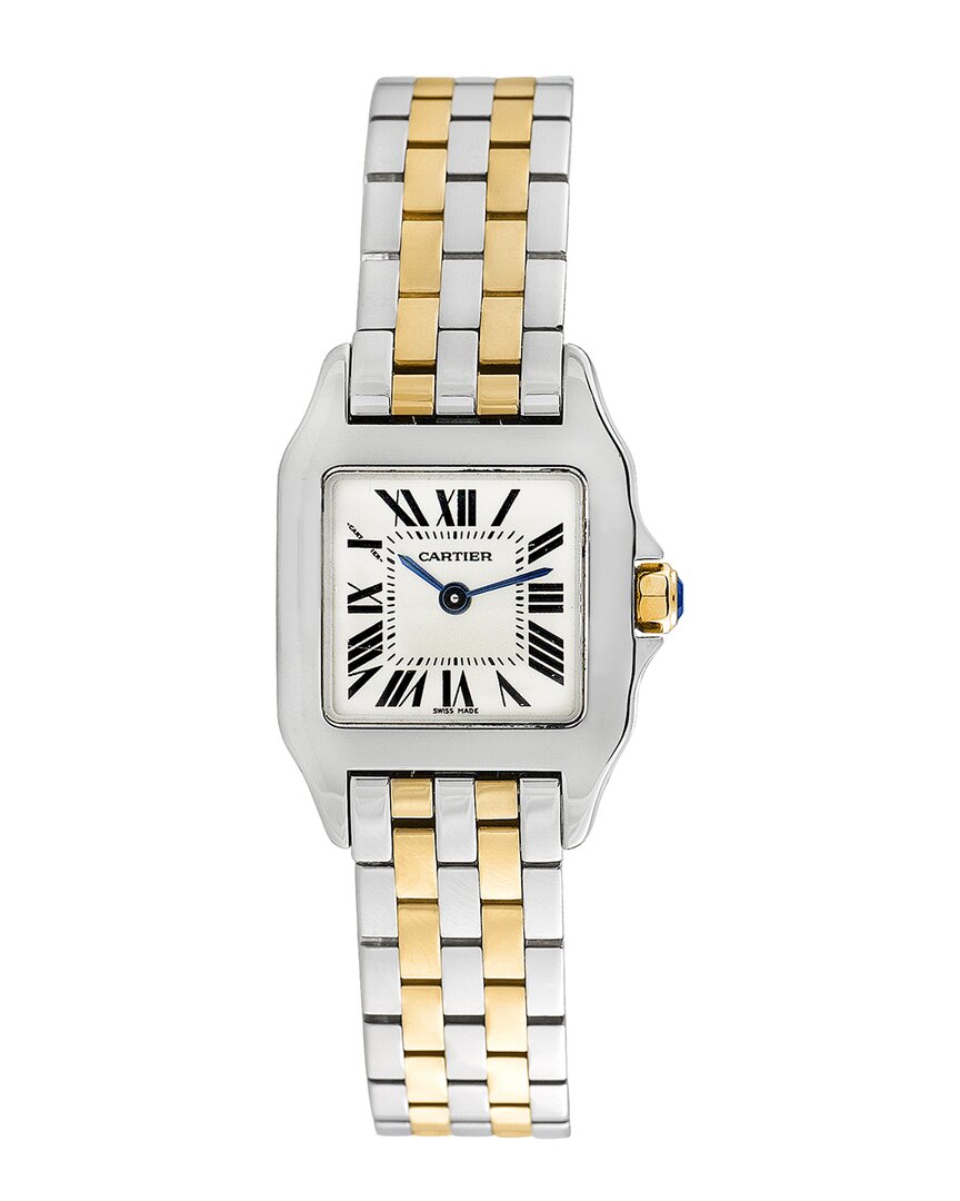 Cartier Women's Santos Demoiselle Watch, Circa 1990's (authentic Pre-loved) In Gold