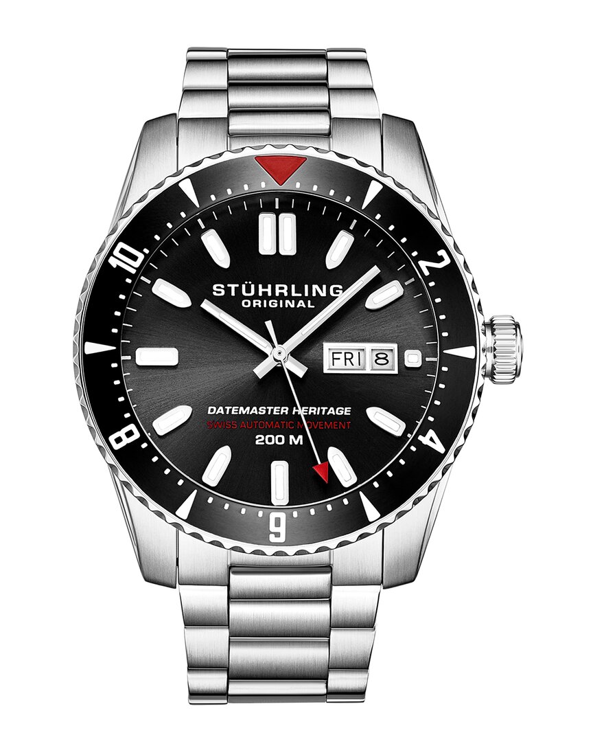 Stuhrling Original Men's Aquadiver Watch In Neutral