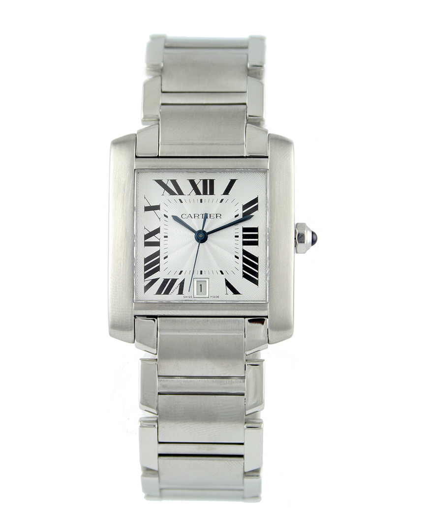 Cartier Women's Tank Francaise Watch In Metallic
