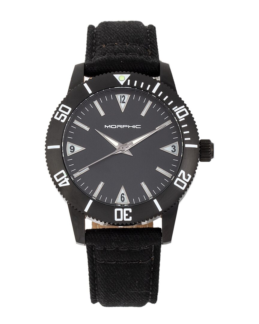 Morphic M85 Series Quartz Black Dial Men's Watch 8502