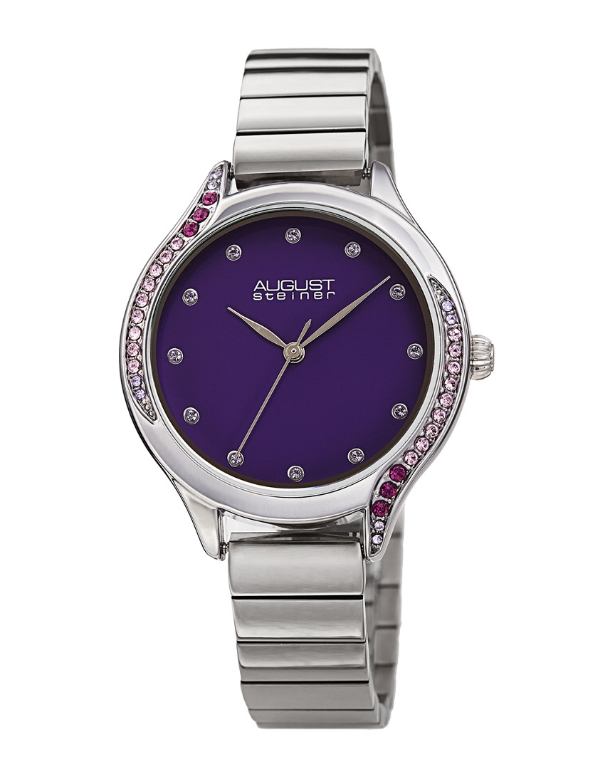 August Steiner Women's Stainless Steel Watch