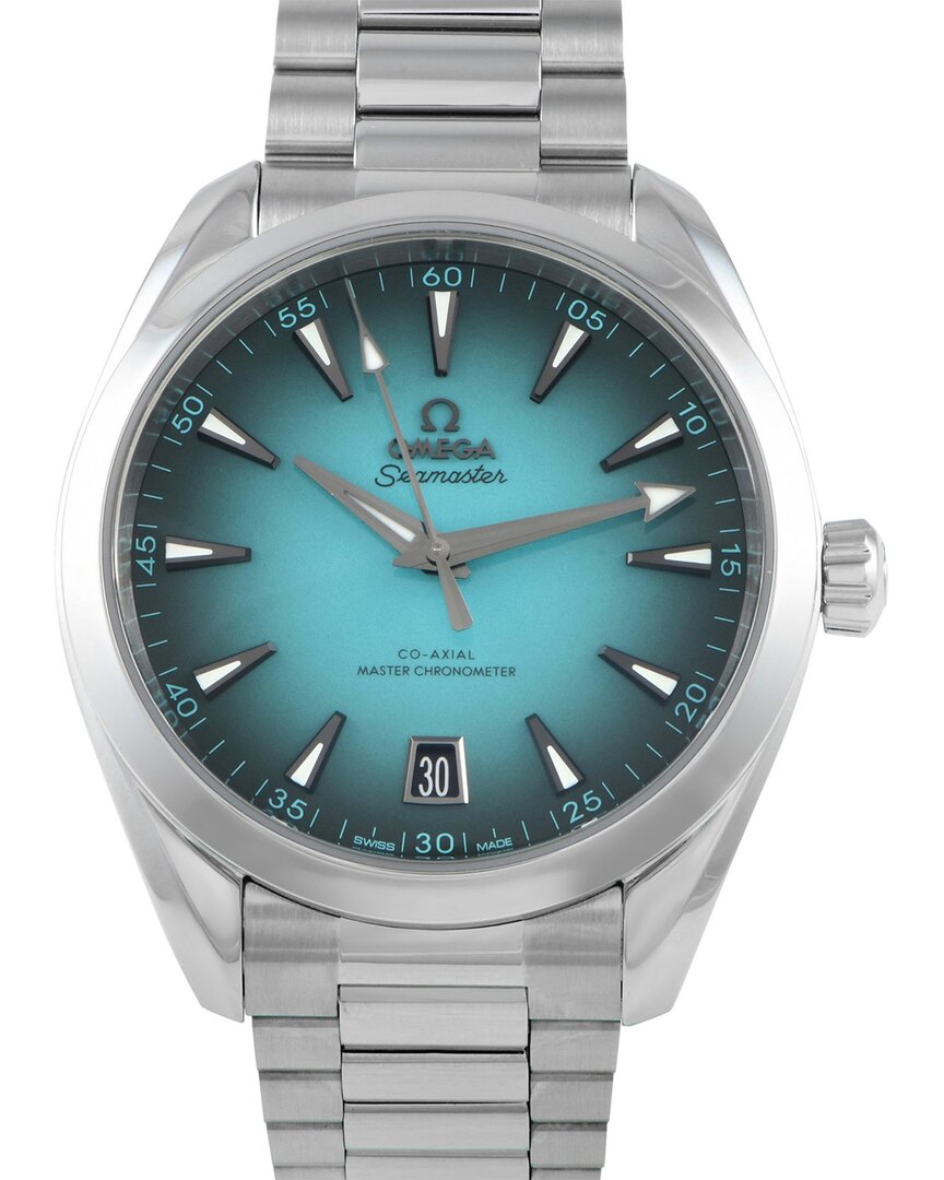 Omega Men's Seamaster Watch (authentic Pre-loved) In Gray