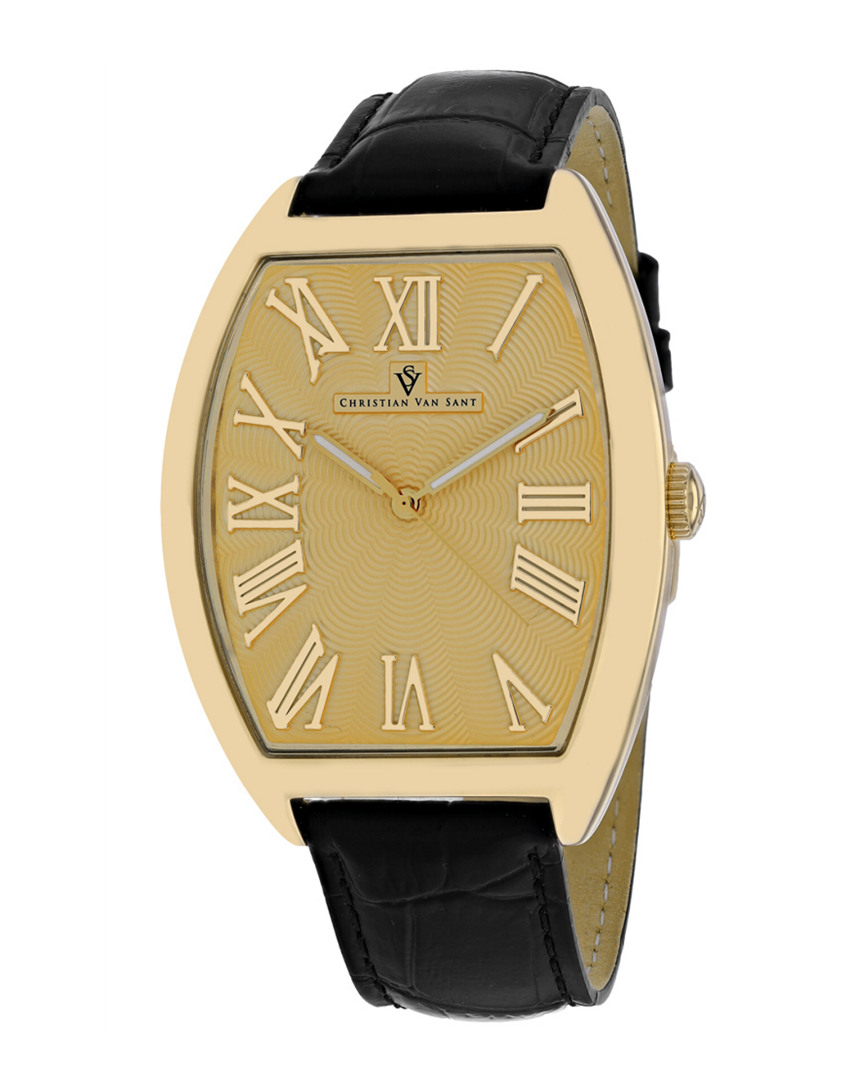 Christian Van Sant Men's Royalty Watch In Blue