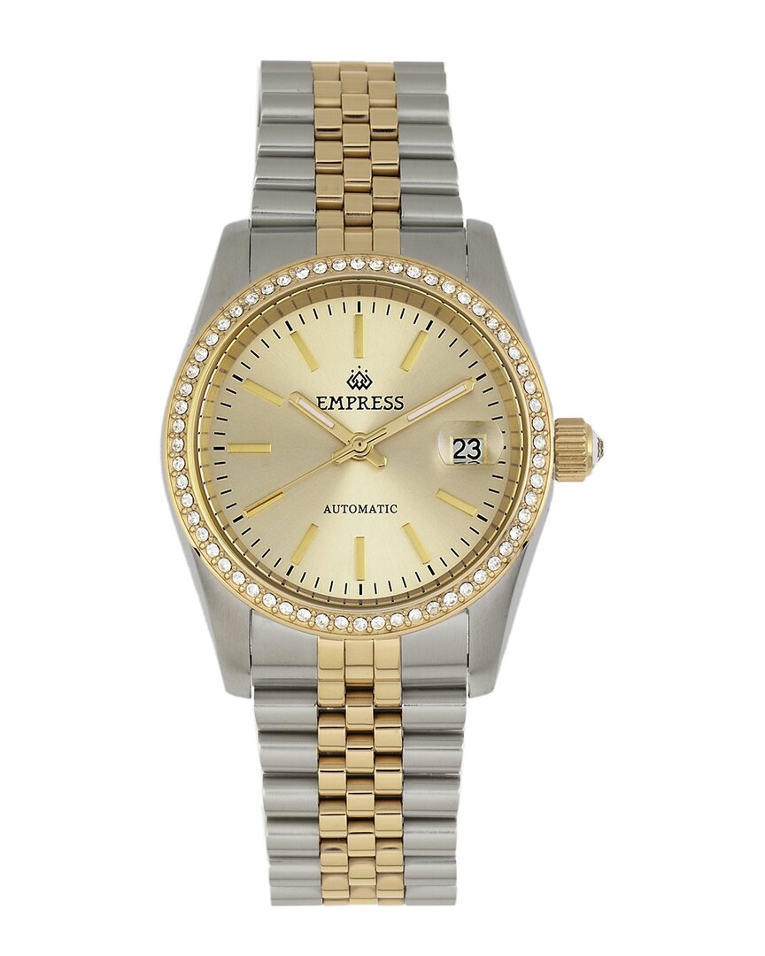 Empress Constance Automatic Bracelet Watch With Date