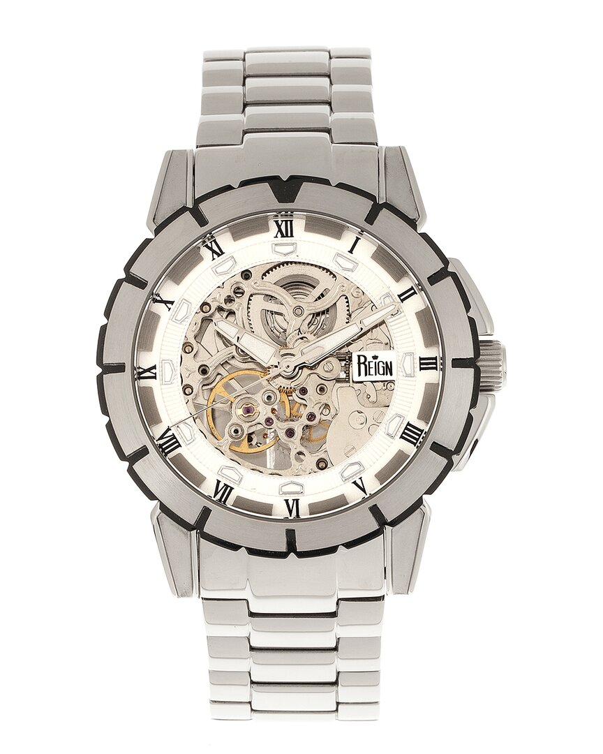 Reign Philippe Automatic Skeleton Bracelet Watch