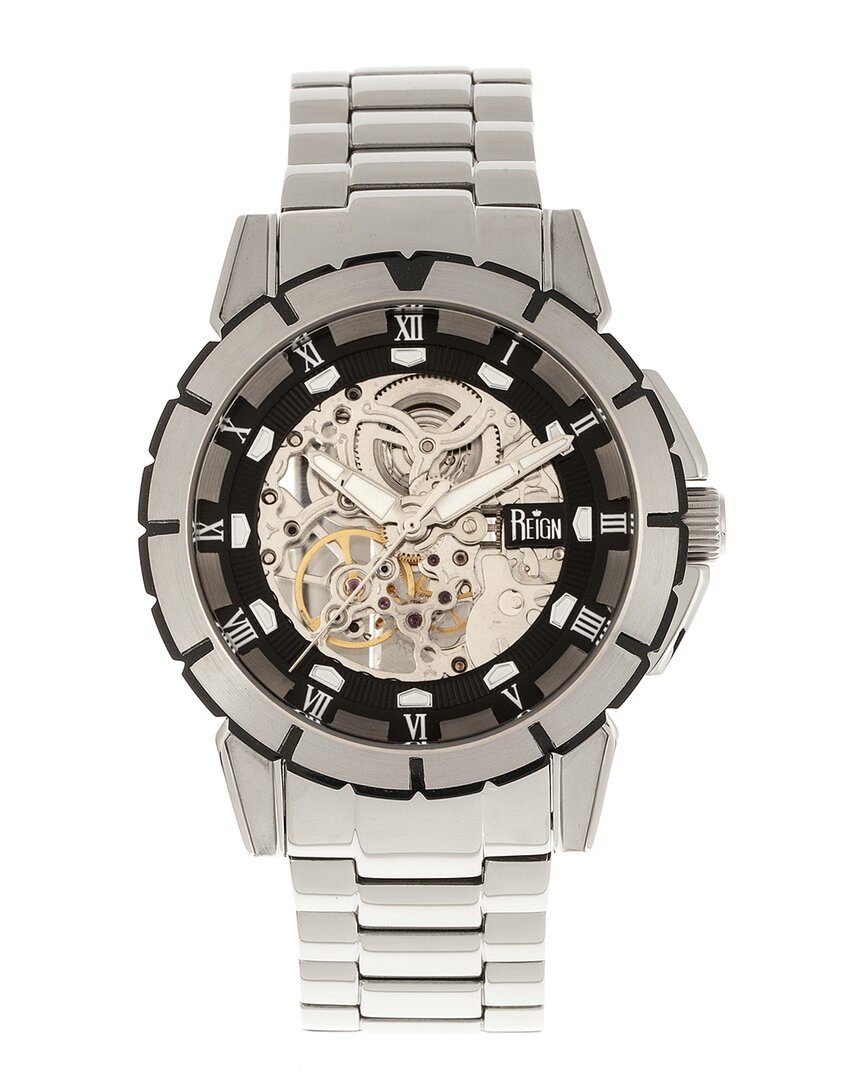 Reign Philippe Automatic Skeleton Bracelet Watch