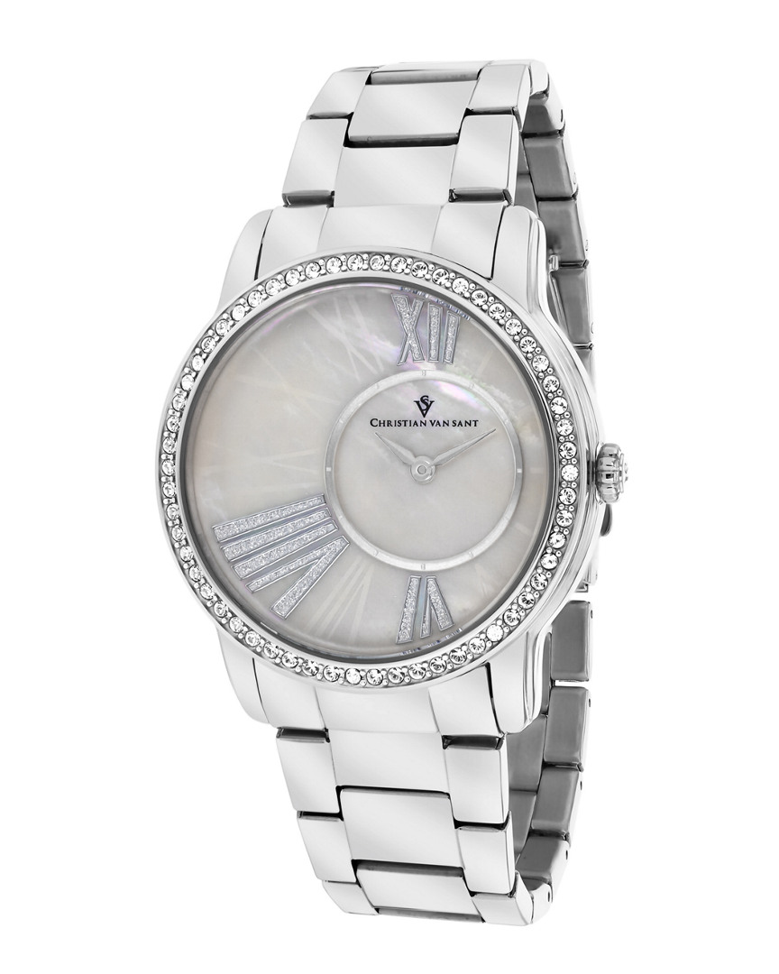 Christian Van Sant Women's Exquisite Watch In Multicolor