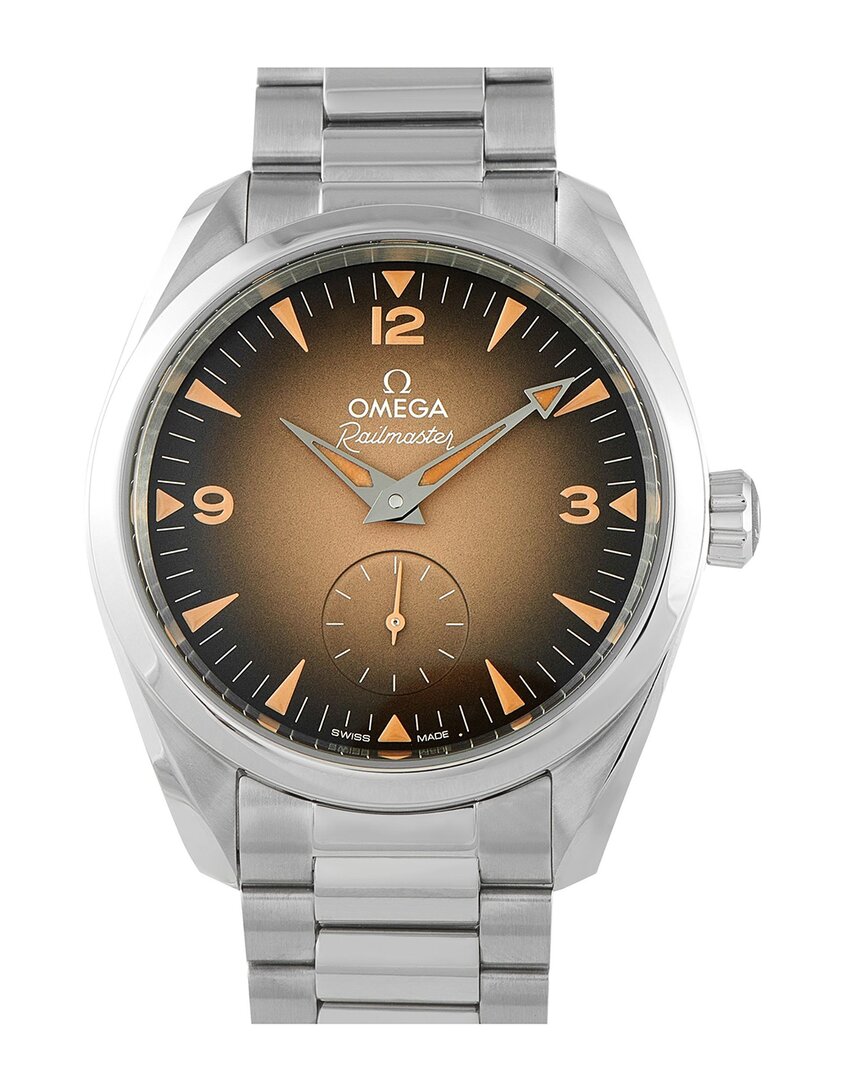 Omega Men's Watch In Silver