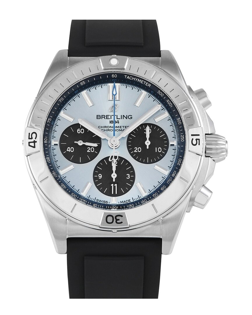 Breitling Men's Chronomat Watch (authentic Pre-loved) In Black