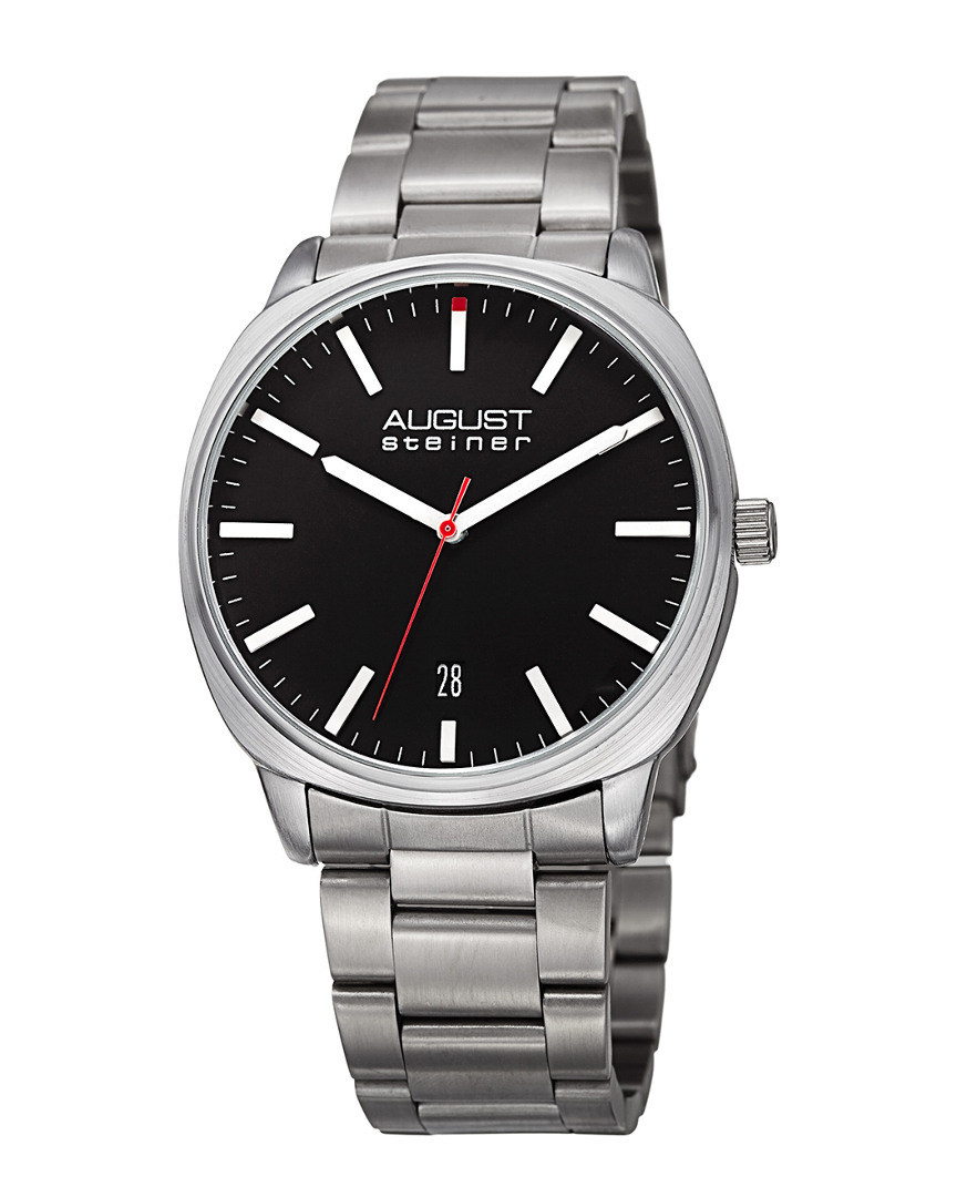 August Steiner Men's Stainless Steel Watch