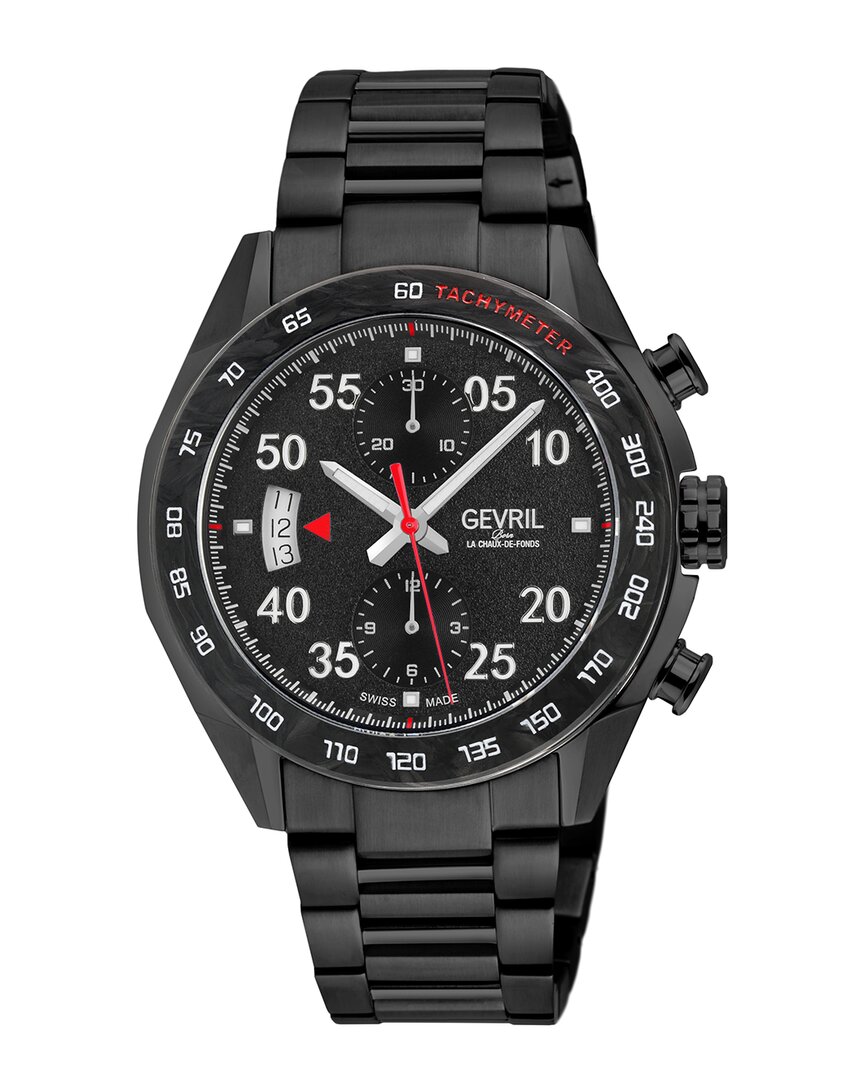 Shop Gevril Men's Ascari Chronograph Watch