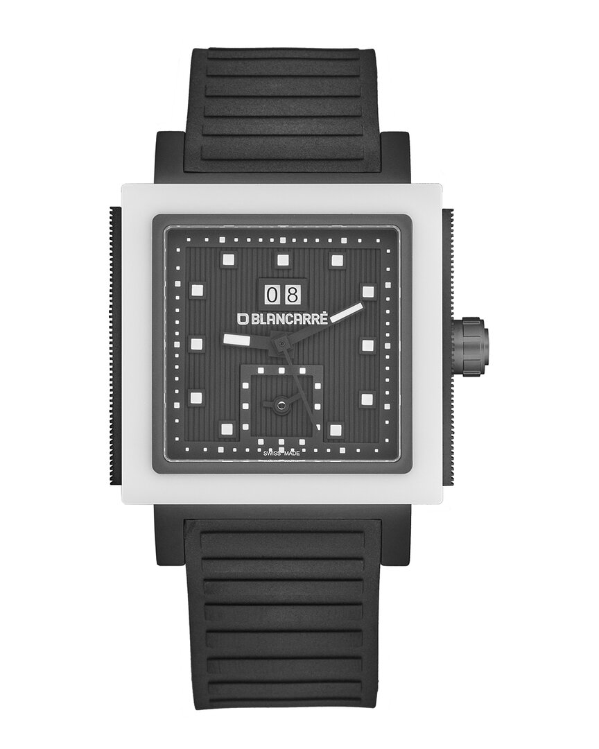 Blancarre Square Automatic Black Dial Mens Watch Bc01.51.t2.c1.01.01 In Black / White