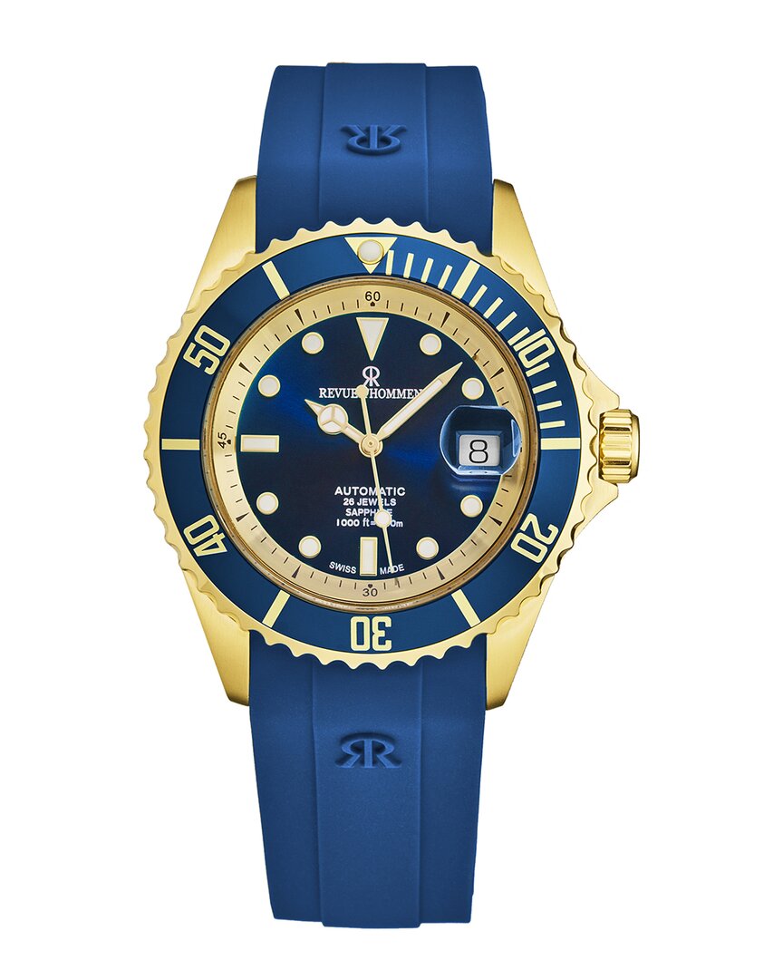 Revue Thommen Men's Diver Watch In Blue