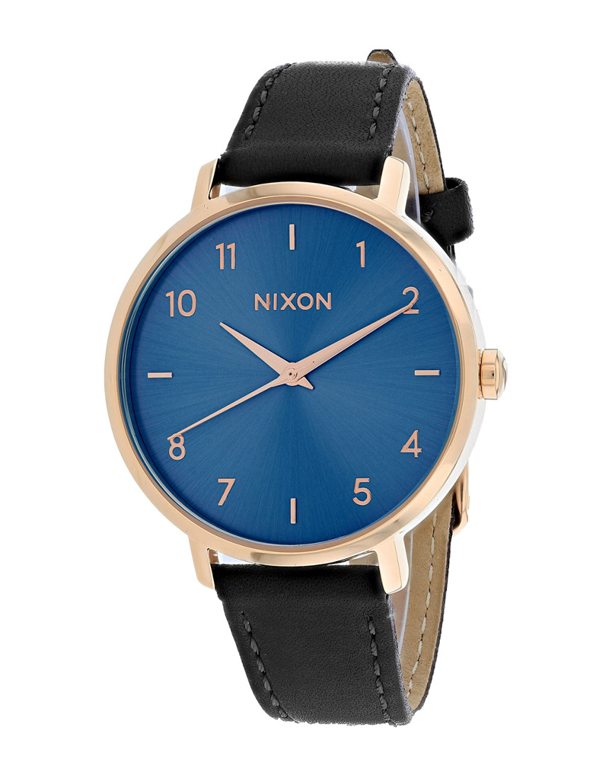 Nixon Dnu 0 Units Sold  Women's Arrow Leather Watch