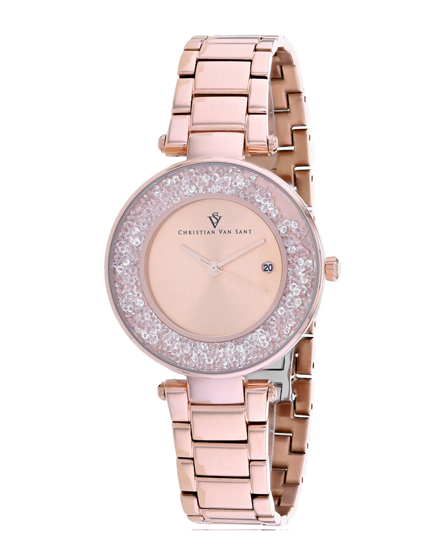 Christian Van Sant Dnu 0 Units Sold  Women's Dazzle Watch