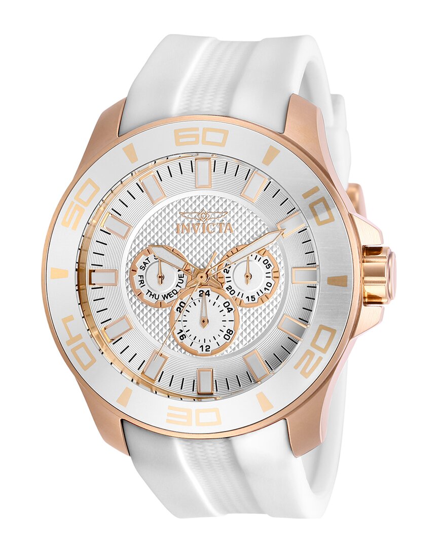 Invicta Pro Diver Men's Watch In White