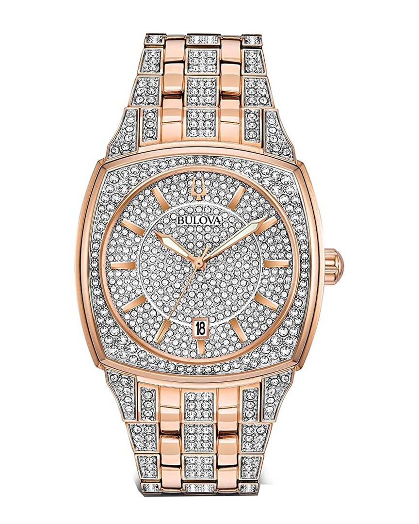 Bulova Men's Pave Watch