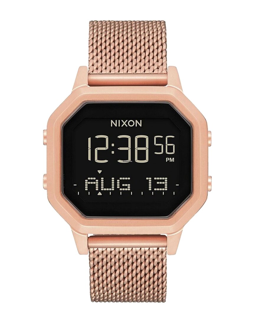 nixon women's classic watch