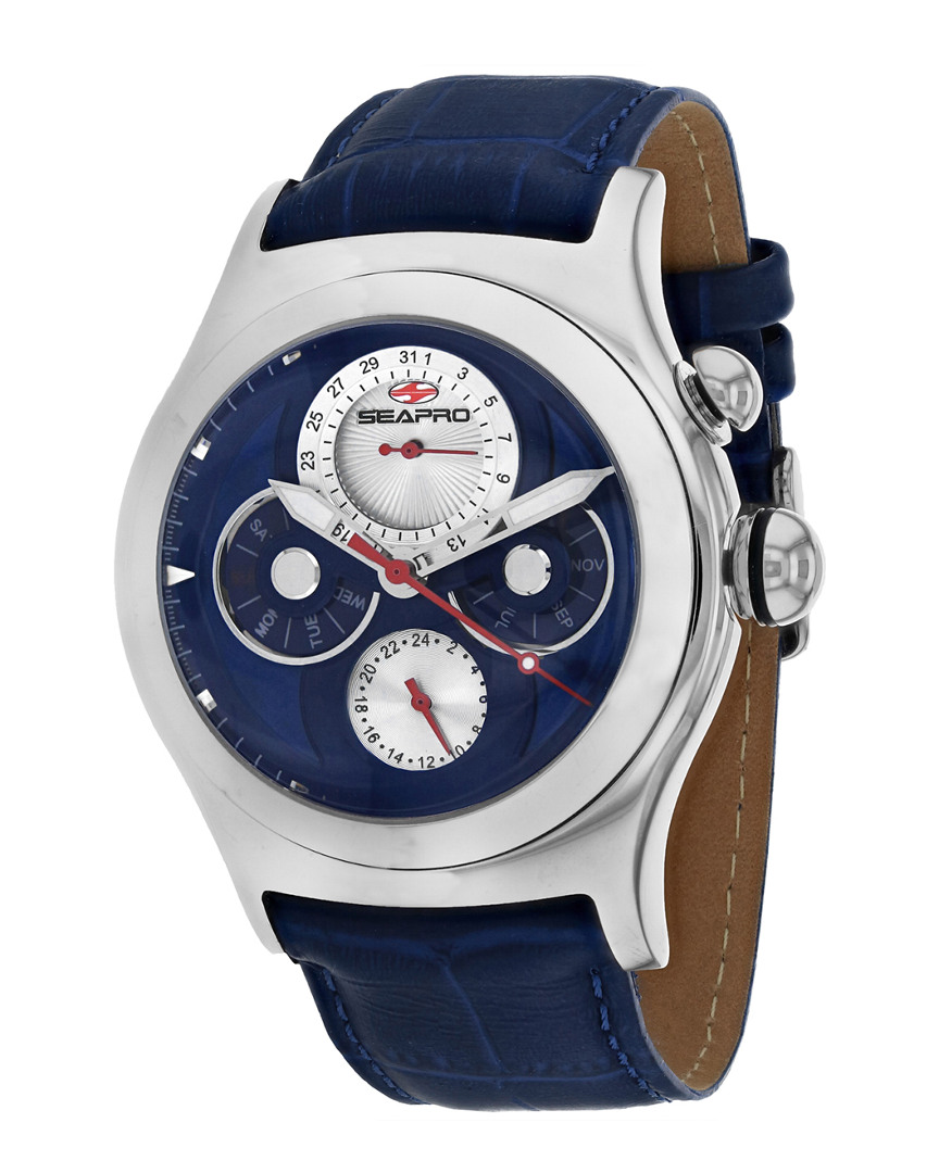 Seapro Men's Chronoscope Watch In Blue