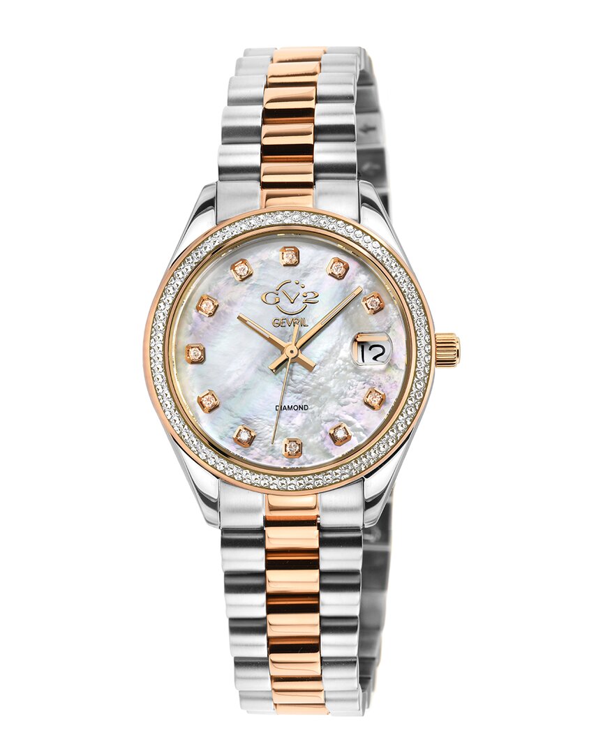 Shop Gv2 Women's Turin Diamond Swiss Watch