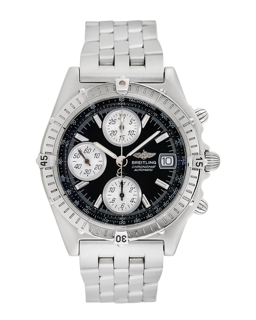 Breitling Men's Chronomat Blackbird Watch In Metallic