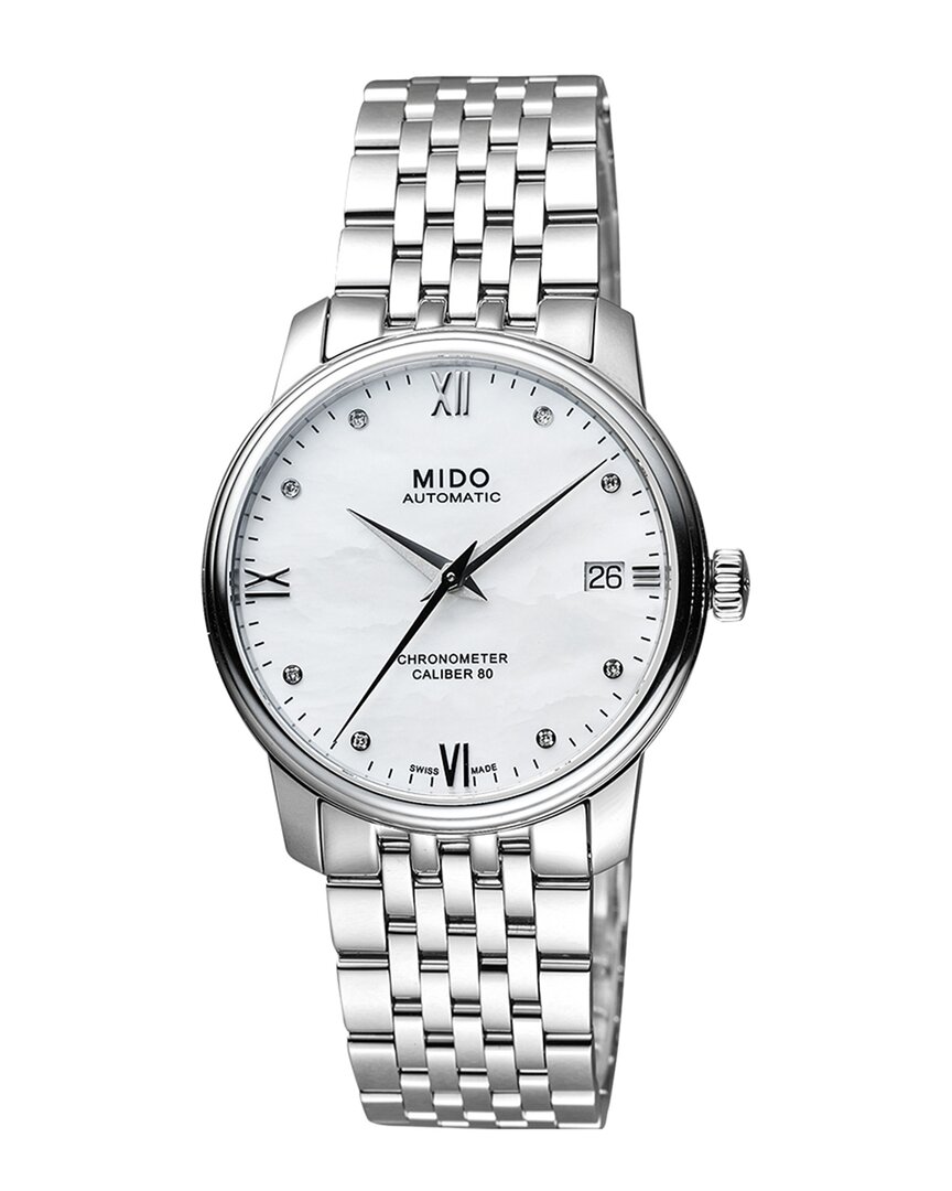 Shop Mido Women's Baroncelli Watch