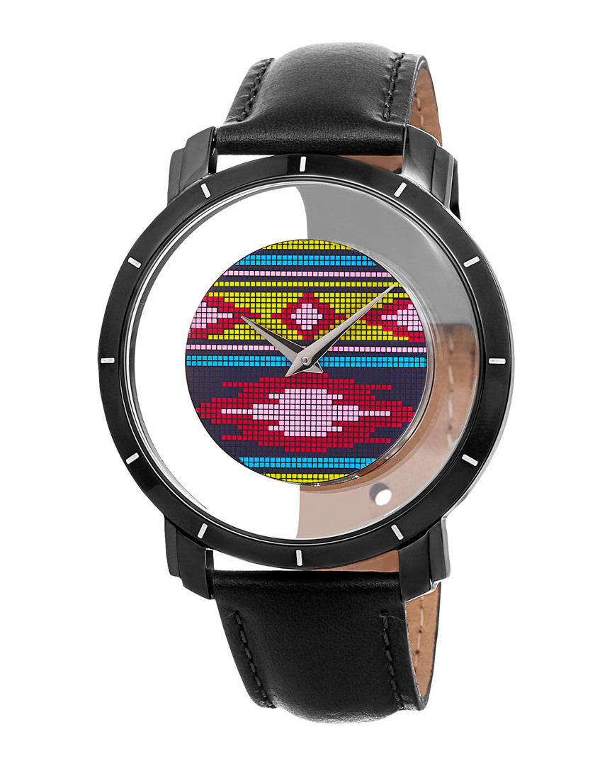 Akribos Xxiv Women's Leather Watch