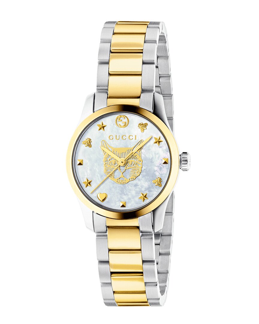 Gucci Women's G-timeless Watch In Gray