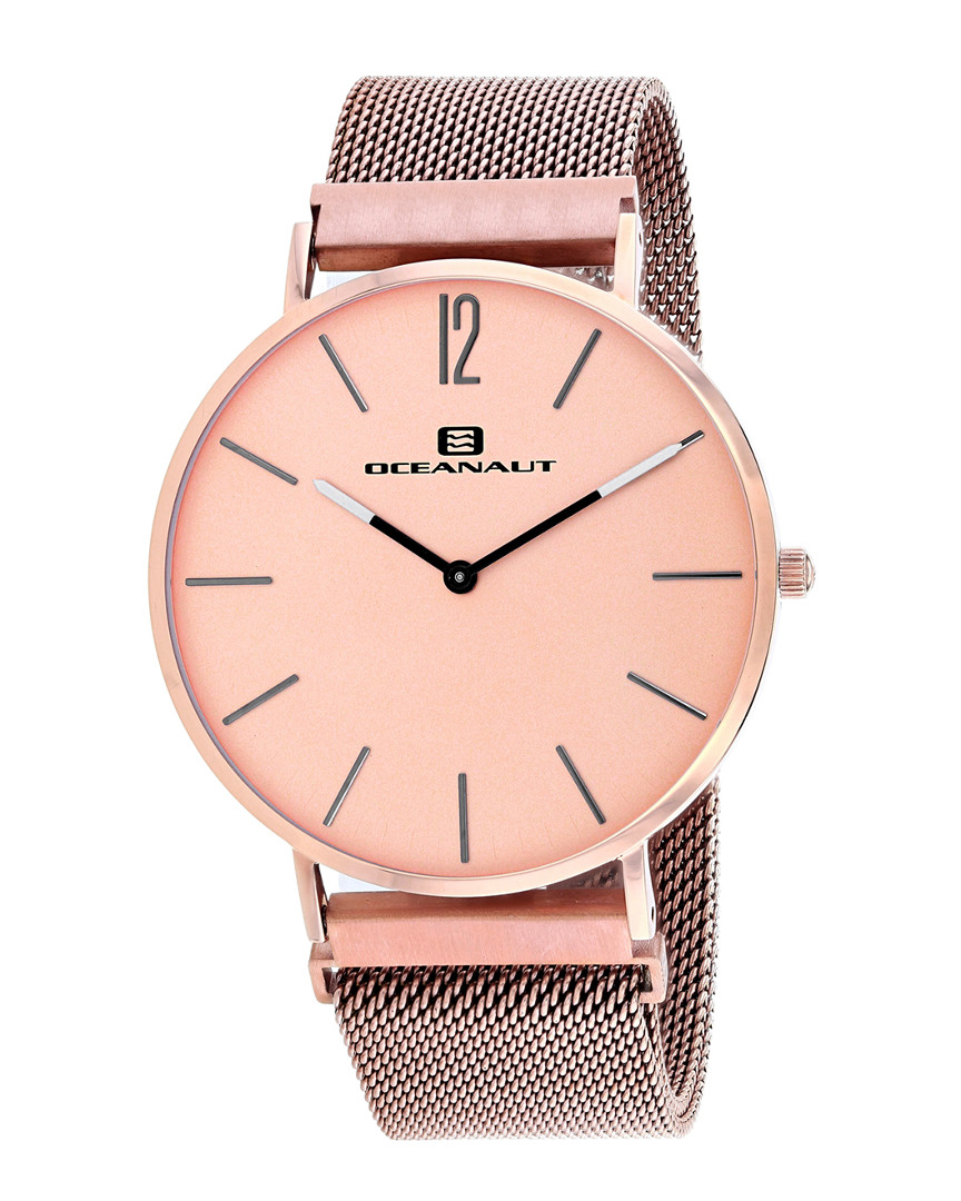 Oceanaut Men's Rose Gold Dial Watch