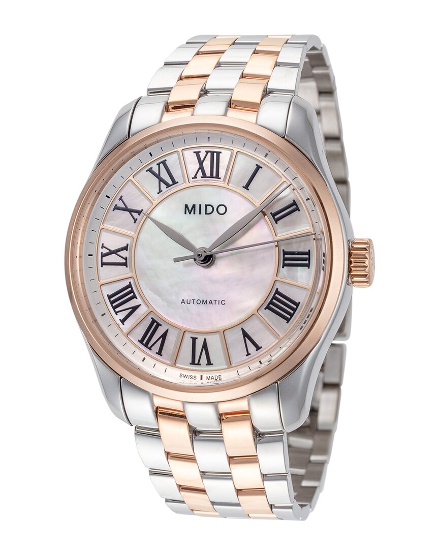 Mido Women's 33mm Watch In Gold