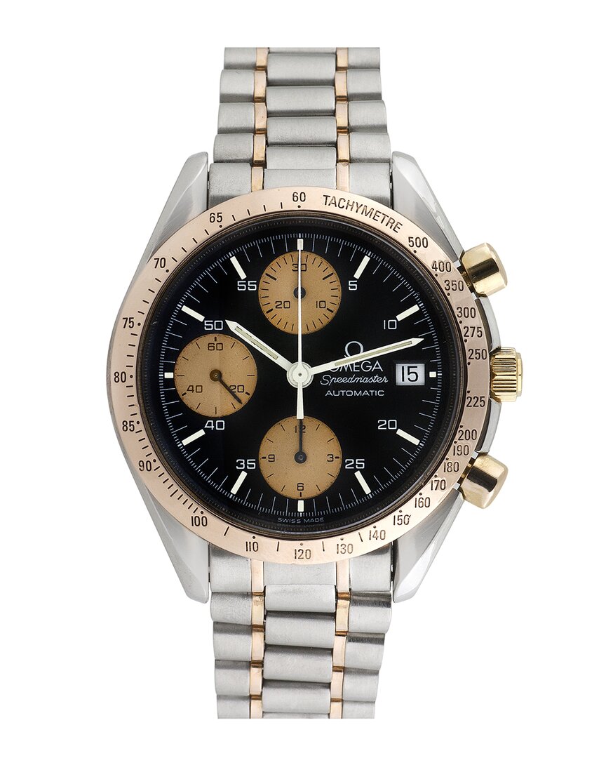 Omega Men's Speedmaster Watch In Gold