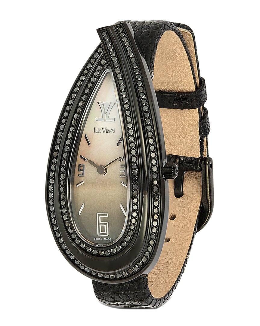 Le Vian ® Women's Midnight Diamond Watch