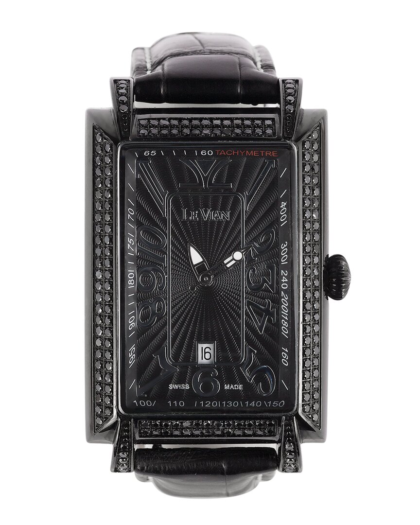 Le Vian ® Men's Clusters And Composites Diamond Watch
