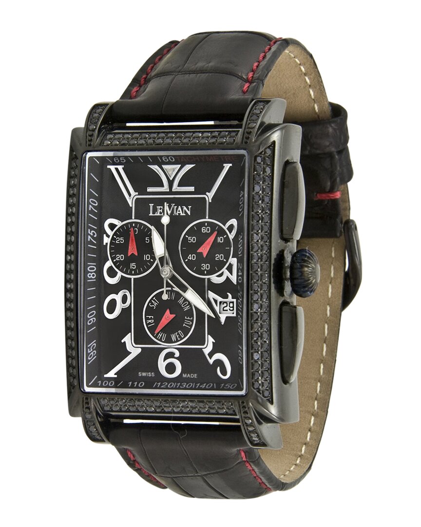 Le Vian ® Men's Midnight Diamond Watch