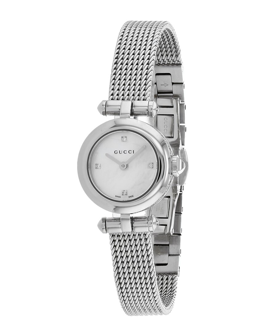 Shop Gucci Women's Diamantissima Watch