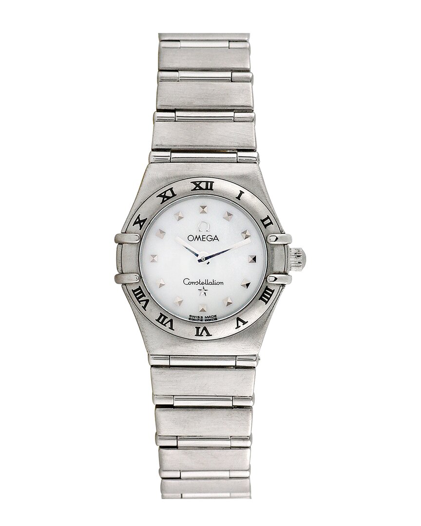 Omega Women's Constellation Watch In Metallic