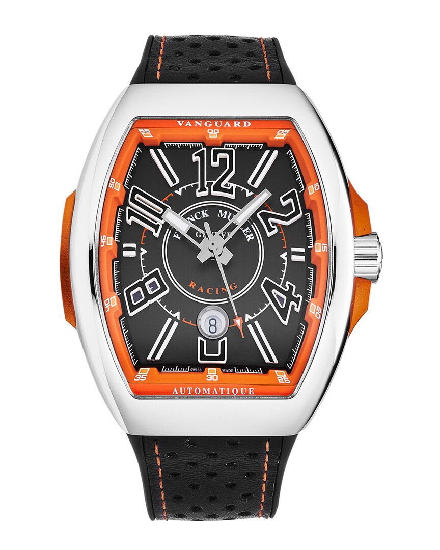 Franck Muller Vanguard Racing Automatic Black Dial Men's Watch 45scracingblkor