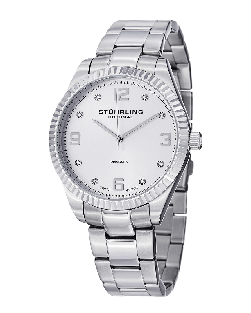 Stuhrling Original Stührling Original Men's Symphony Diamond Watch