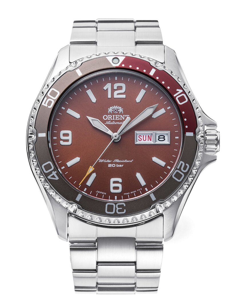 Orient Automatic Red Dial Mens Watch Ra-aa0820r19b