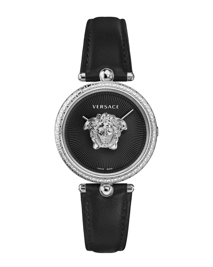 Versace Women's Palazzo Empire Watch In Black
