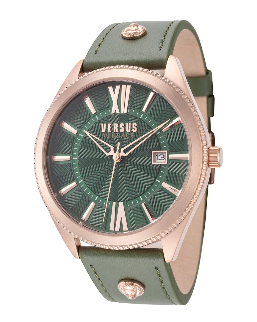Versus By Versace Men's Highland Park Watch In Green