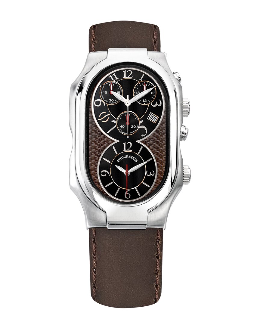 Philip Stein Men's Signature Watch In Brown