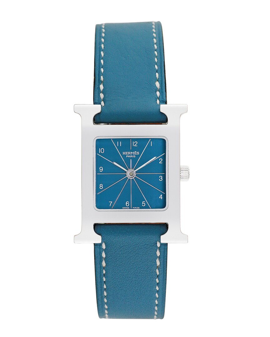 Pre-owned Hermes Hermès Women's H-watch Watch, Circa 2000's (authentic Pre-loved)