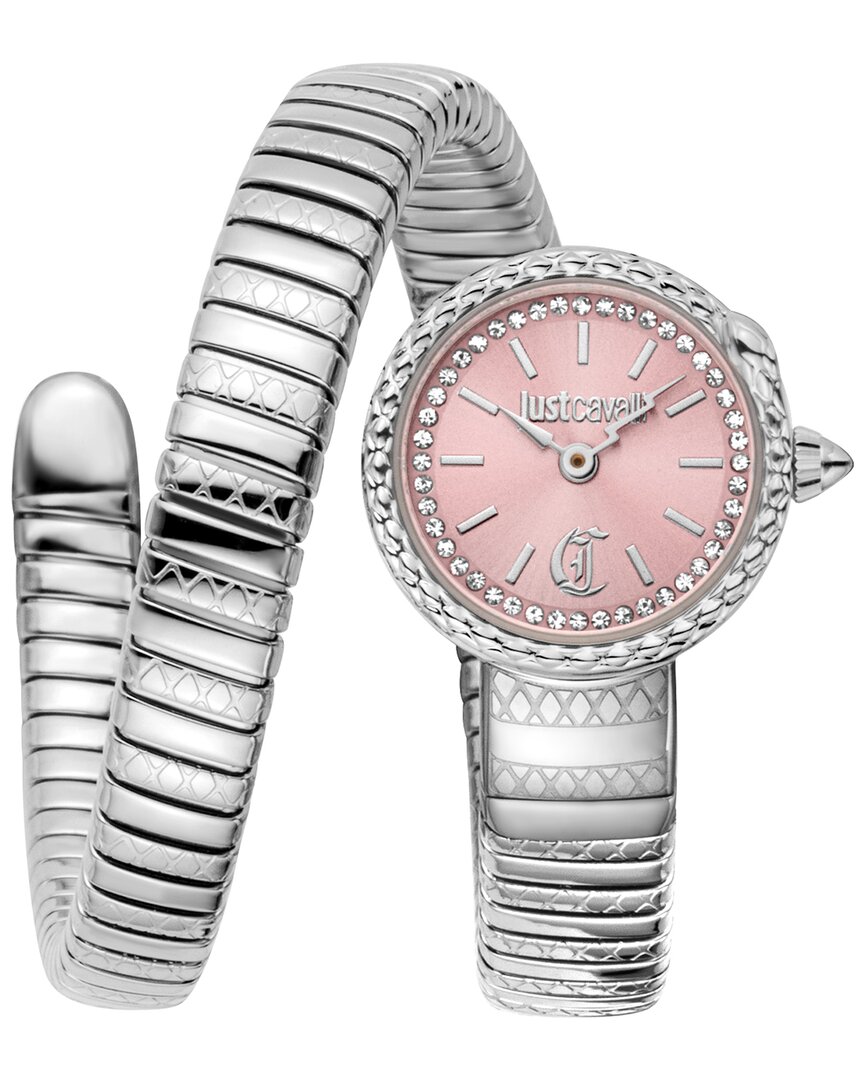 Just Cavalli Women's Sirena Watch In Silver