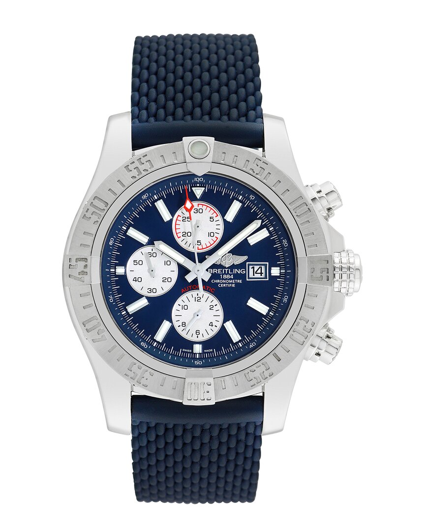 Pre-owned Breitling Men's Super Avenger Ii Watch