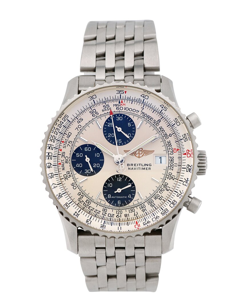 Pre-owned Breitling Men's Navitimer Fighters Chrono Watch