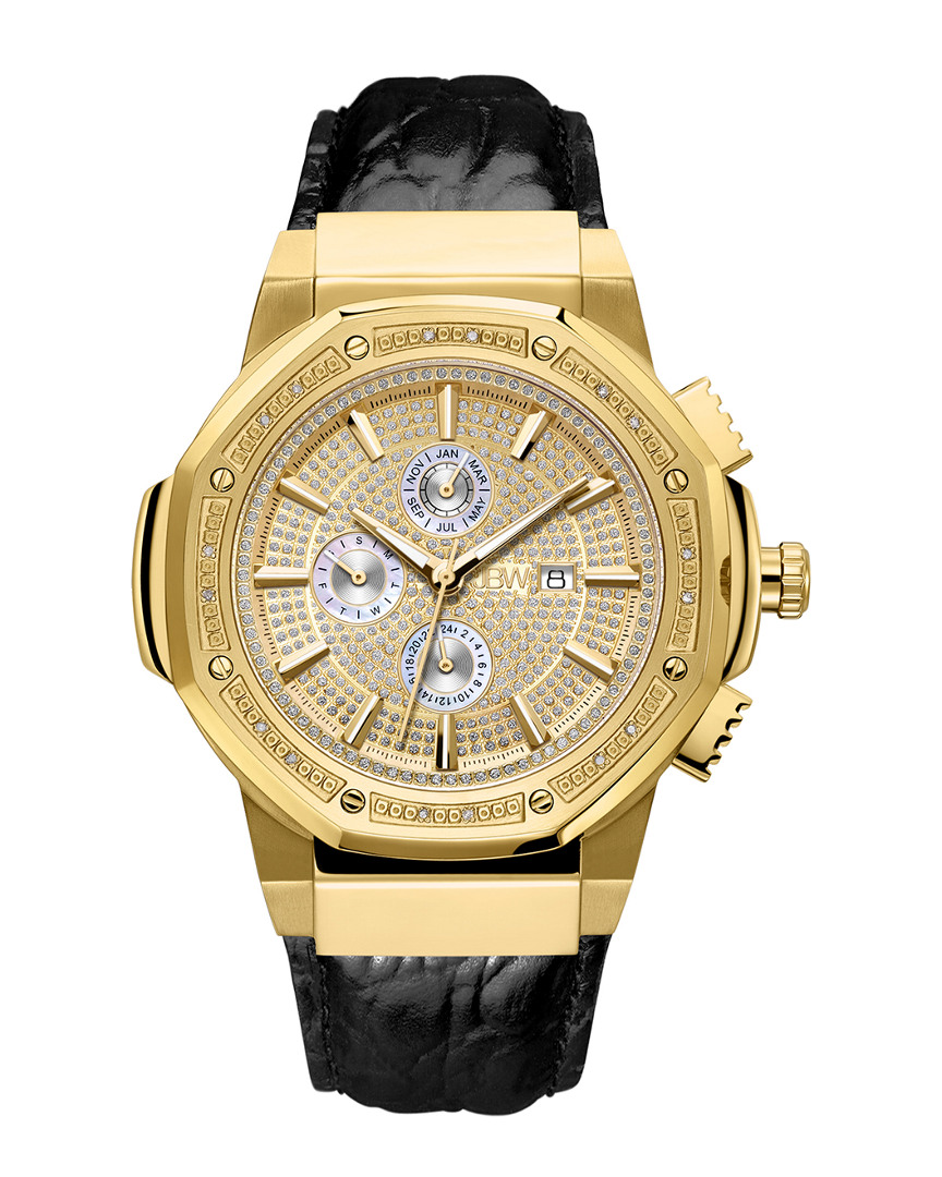 Shop Jbw Men's Saxon 10 Year Diamond Watch