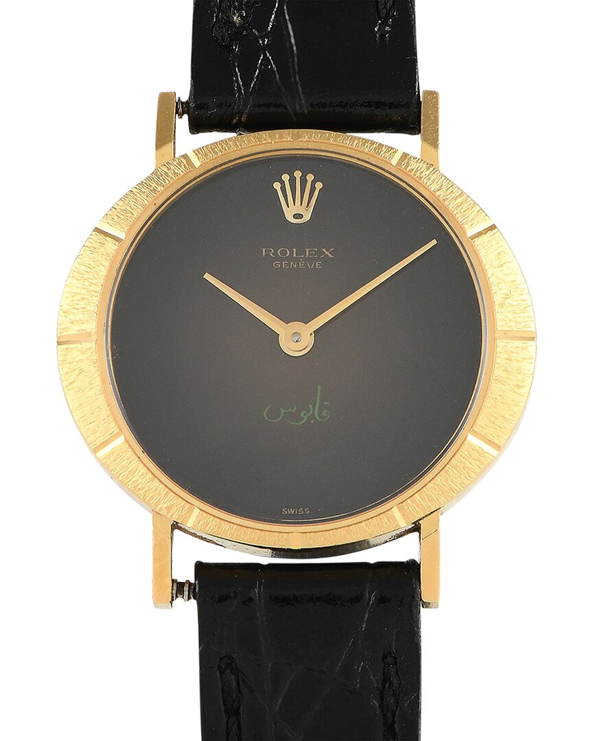 Rolex Women's Watch (authentic ) In Gold