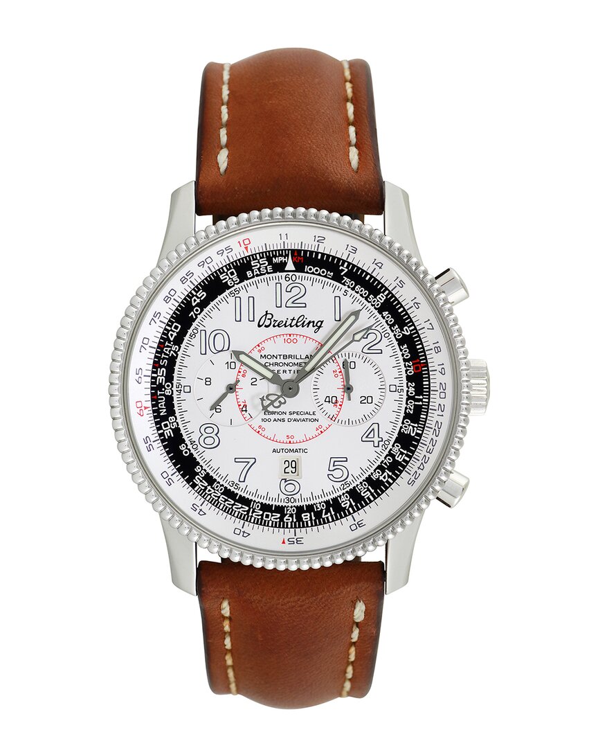 Shop Breitling Men's Montbrilliant 1903 Special Edition Watch, Circa 2000s (authentic )