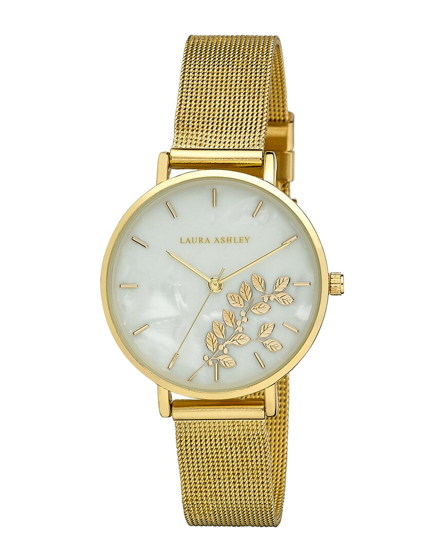 Laura Ashley Women's Watch In Gold